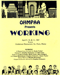 Working poster